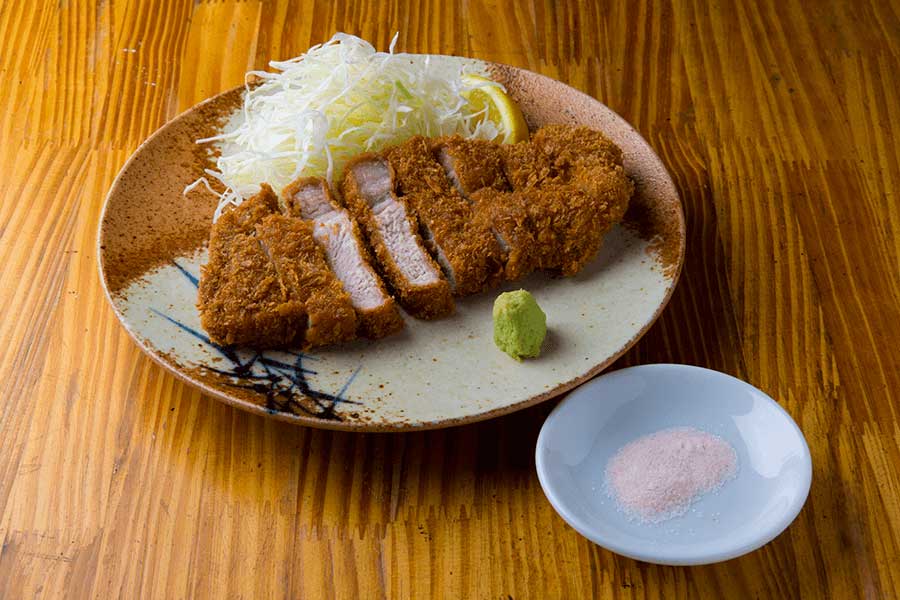 きなこ豚のロースかつ